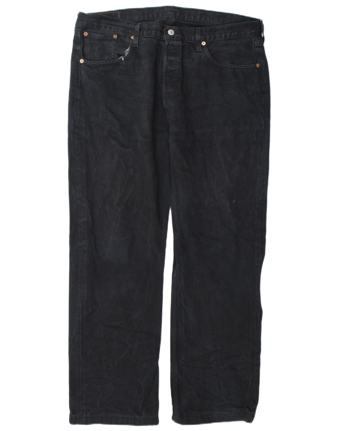 Мужские прямые джинсы Levi's 501 W38 L30 темно-синие