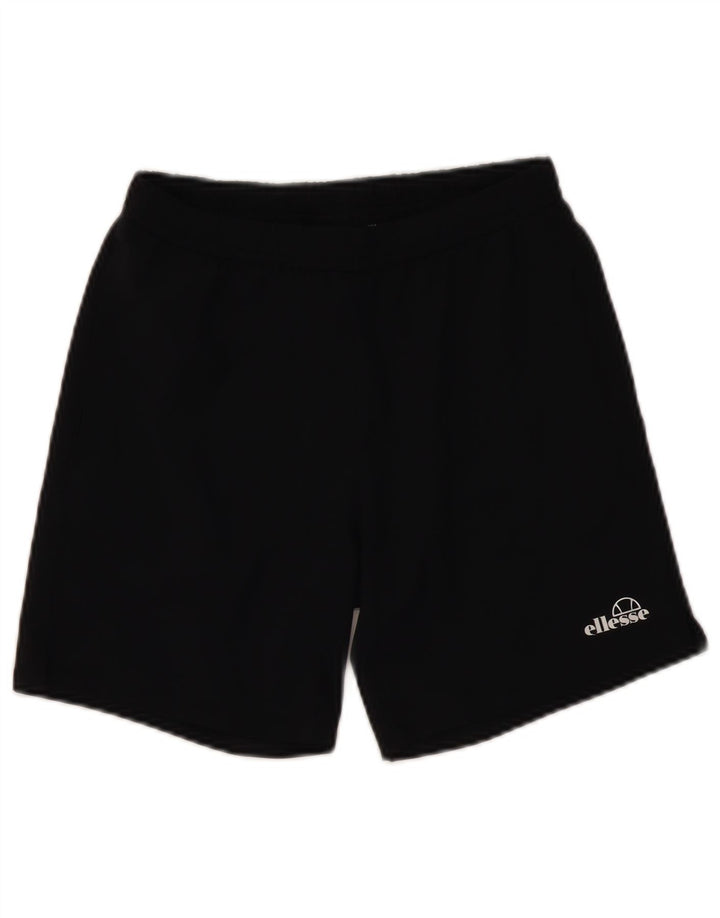 Спортивные шорты Ellesse для девочек 11-12 лет, черный полиэстер