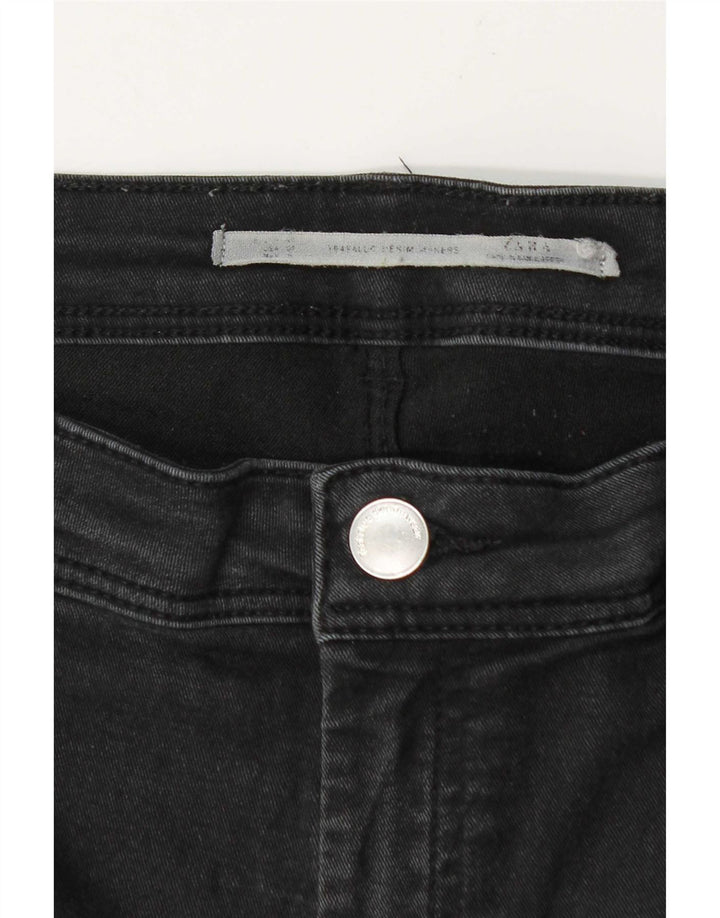 Женские джинсы скинни Zara W28 L29 Серые