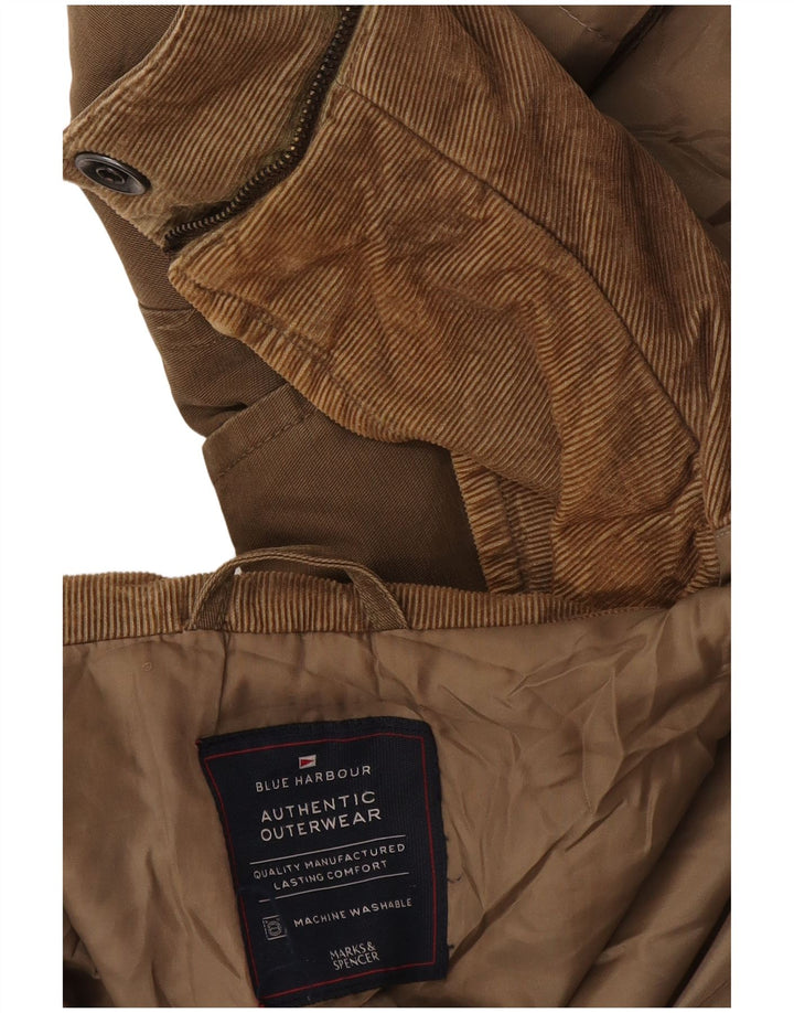 Мужская куртка Marks & Spencer Blue Harbour UK 40, большая коричневая