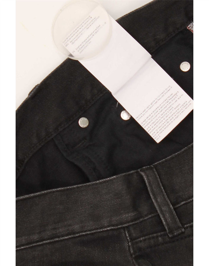 Мужские прямые джинсы Hugo Boss W32 L34, черный хлопок