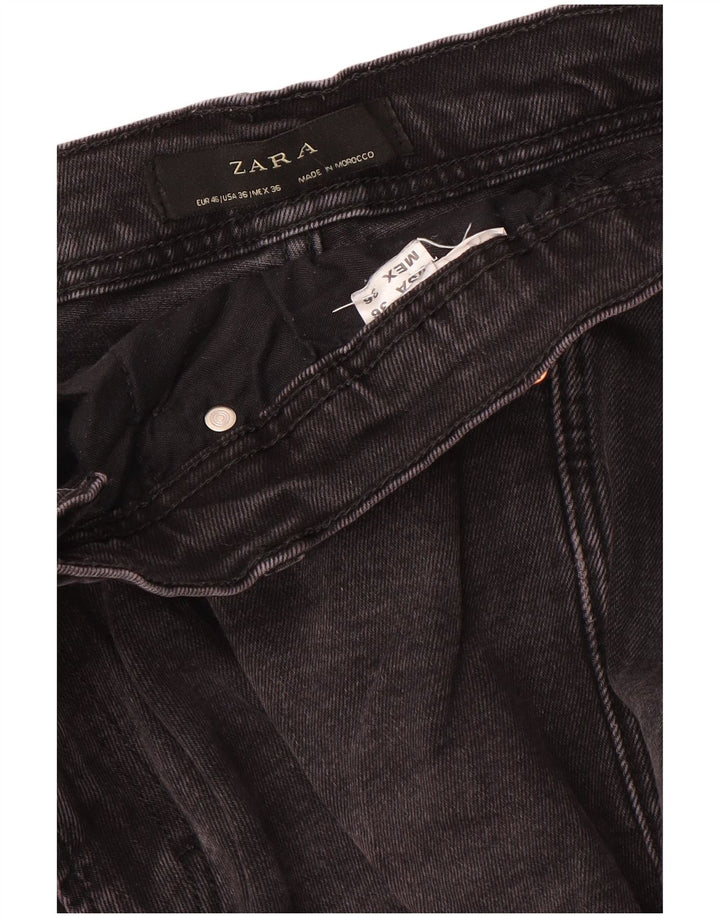 Джинсы мужские узкие Zara EU 46 XL W36 L30 серые