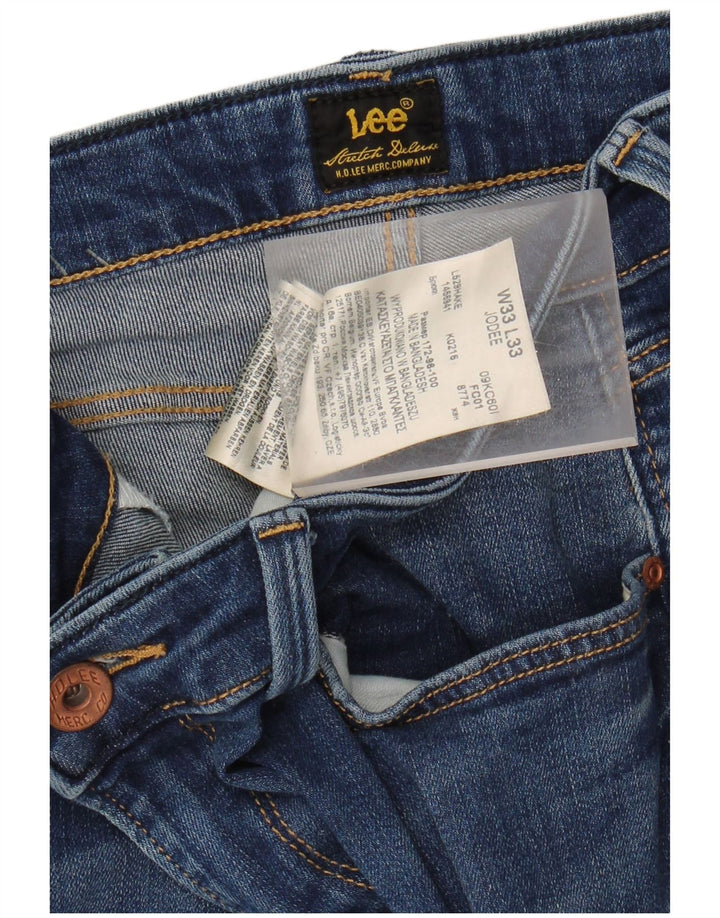 Женские джинсы скинни Lee Jodee W33 L28, синий хлопок