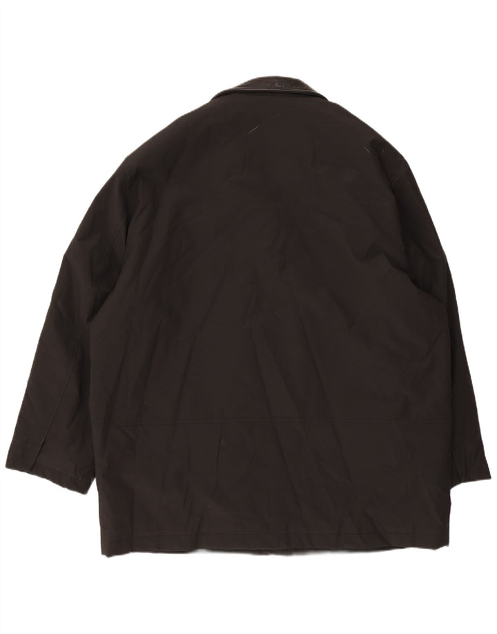 Мужское пальто Hugo Boss EU 52 XL, черный полихлорид