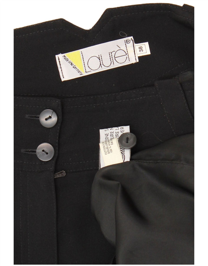 Юбка миди женская LAURL EU 38 Medium W28 Черная шерсть