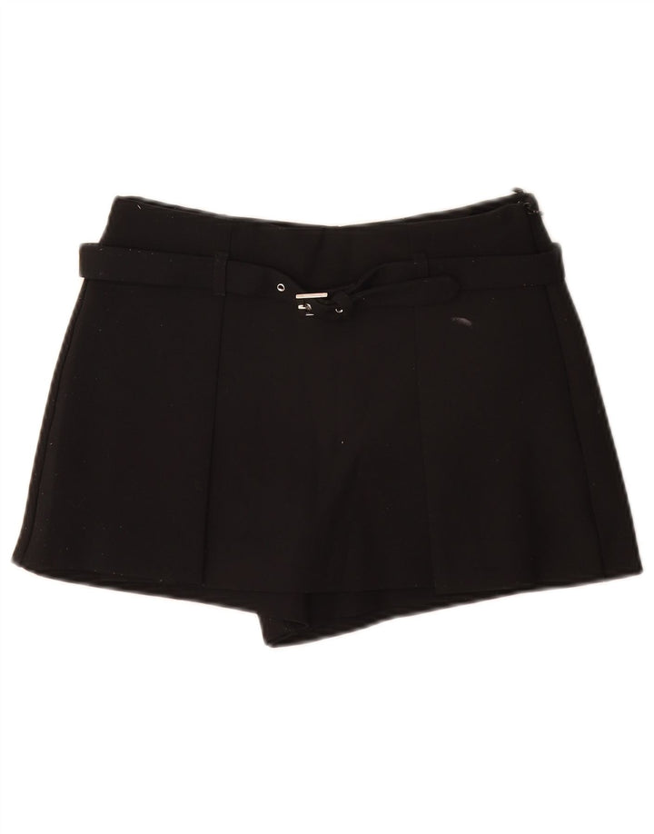 Женские повседневные шорты Zara XS W24, черный полиэстер