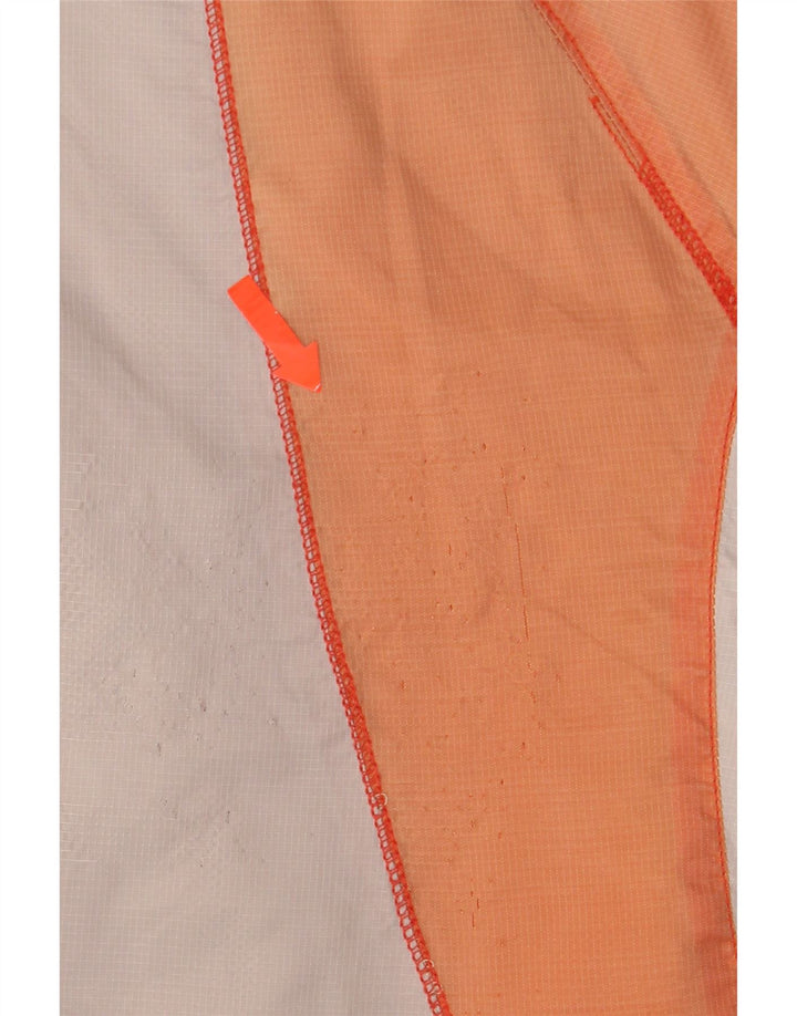 Мужской спортивный костюм Fila, верхняя куртка, маленький бежевый, полиамид с цветными блоками