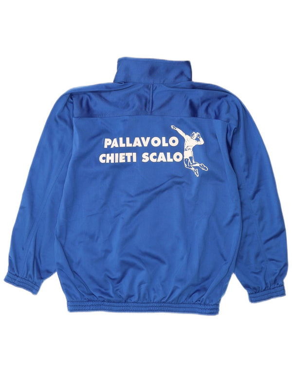 Спортивный костюм CHAMPION для мальчиков с графическим рисунком, верхняя куртка, 11–12 лет, синий полиэстер