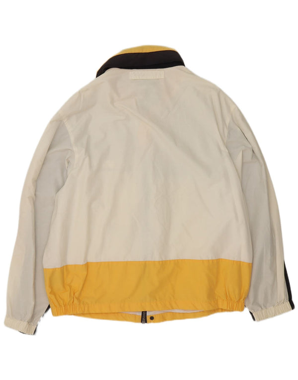 Мужская непромокаемая куртка Nautica с капюшоном и графическим рисунком UK 44 2XL, разноцветная, с цветными блоками
