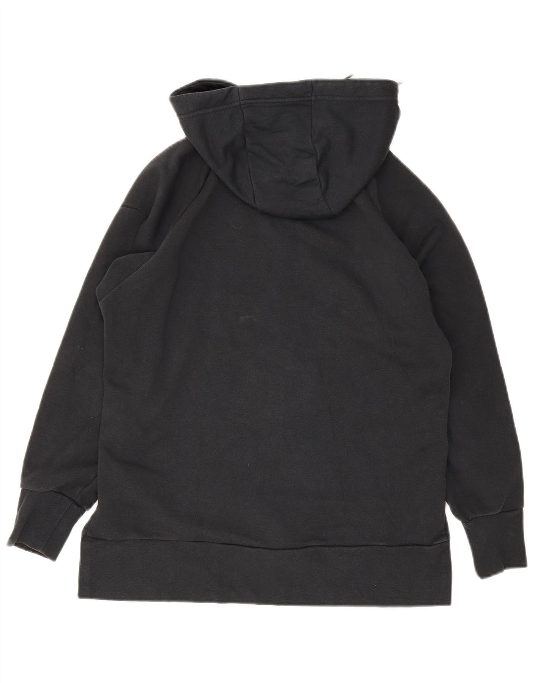 Мужской свитер с капюшоном на молнии Nike Dri Fit, маленький черный, полиэстер
