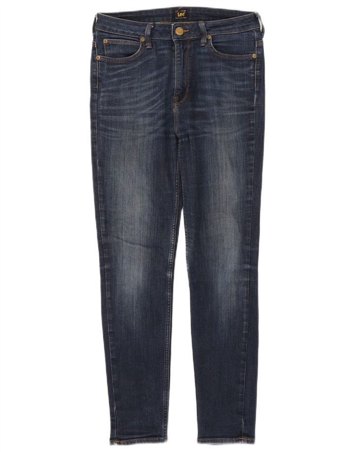 Женские джинсы скинни Lee W30 L27, синий хлопок
