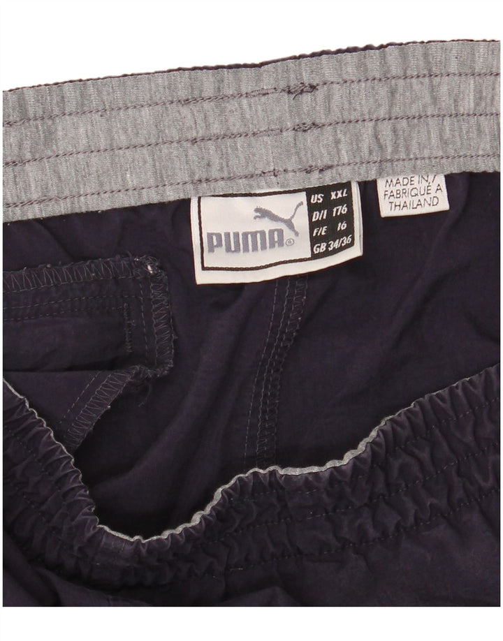Мужские спортивные брюки Puma 2XL темно-синие