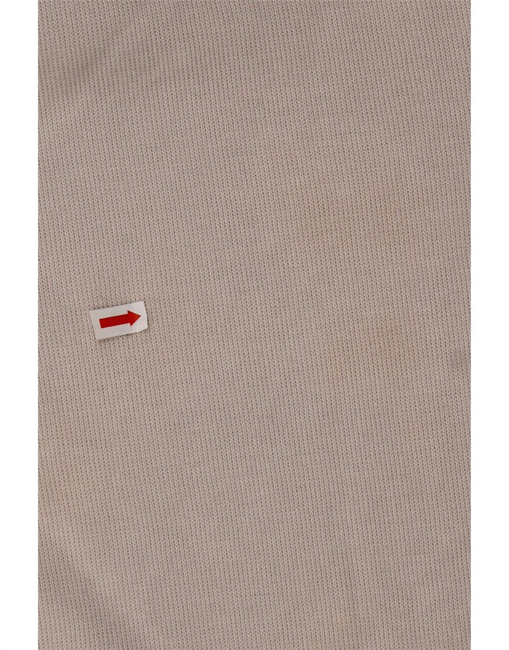 Мужской топ HUGO BOSS с длинным рукавом XL Off White, хлопок с цветными блоками