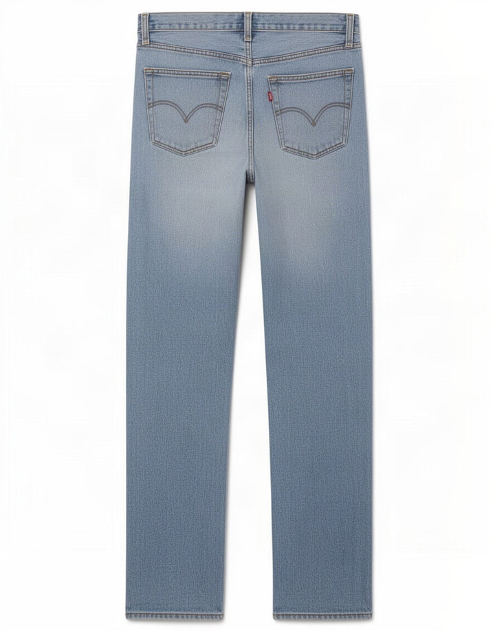 Мужские прямые джинсы Levi's W34 L36 синие, хлопок