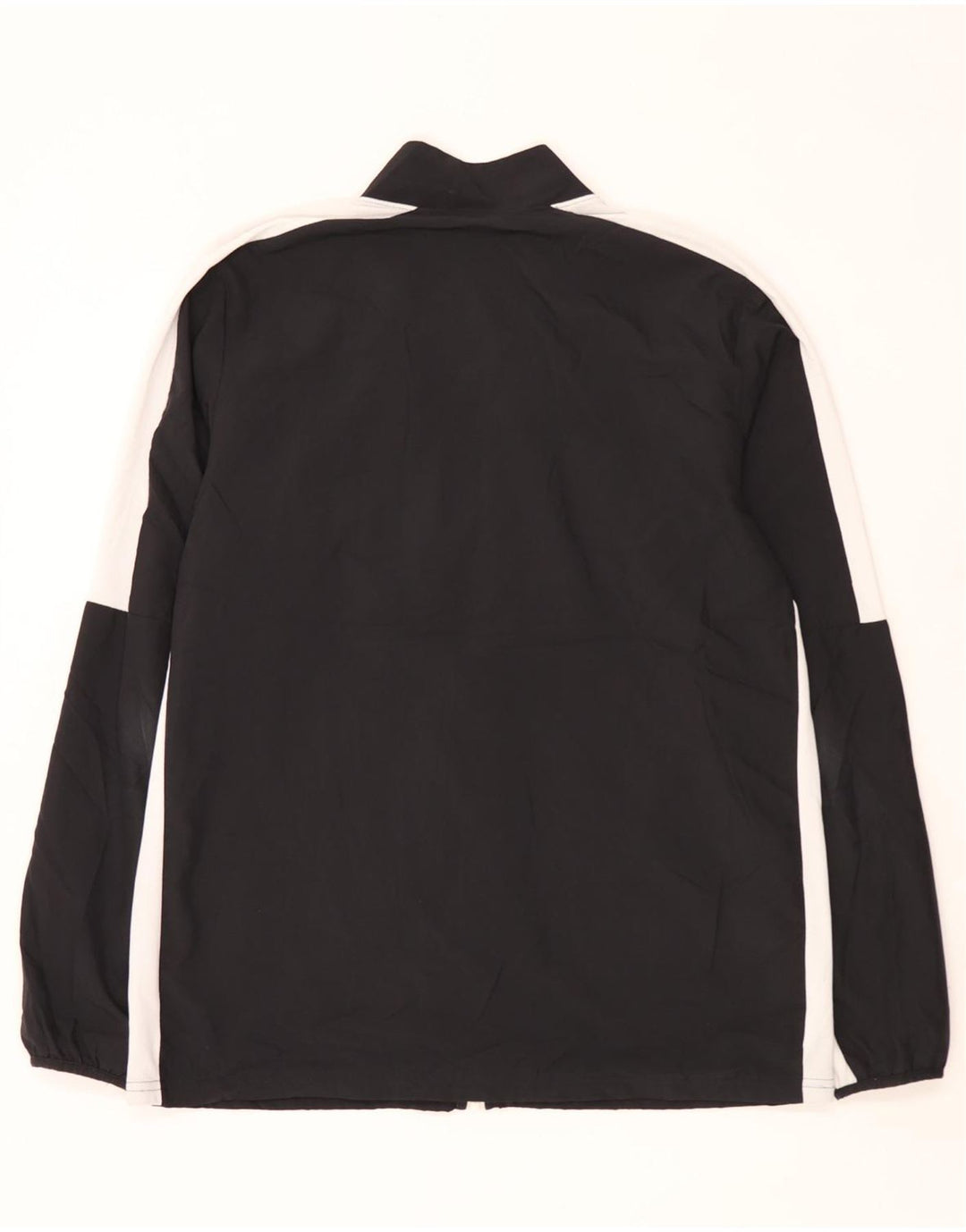 Мужская спортивная куртка Nike Dri Fit, большая черная полиэстер с цветными блоками