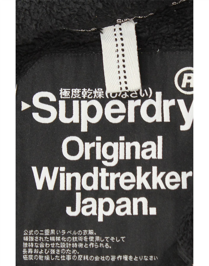 Мужская ветровка SUPERDRY Windtrekker UK 46 3XL, черный полиэстер