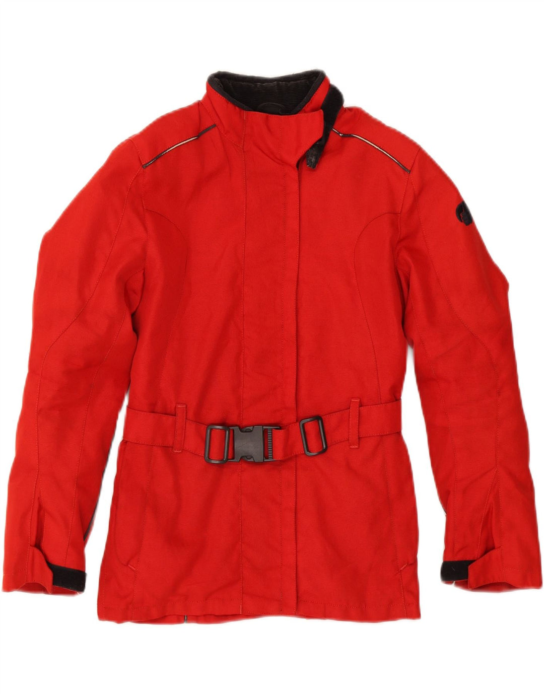 MOTO ONE Womens Racer Jacket UK 10 Small Red Vintage Moto One and Second-Hand Moto One from Messina Hembry 