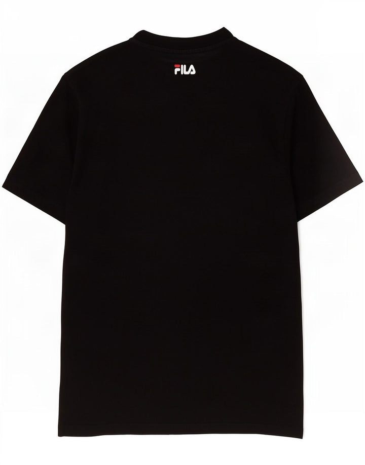 Женская футболка Fila Top UK 10, маленькая, черная