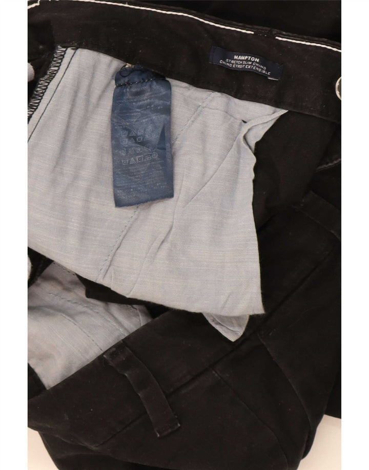 Женские брюки чинос Tommy Hilfiger Hampton Slim США 8, средние W34 L30, черные