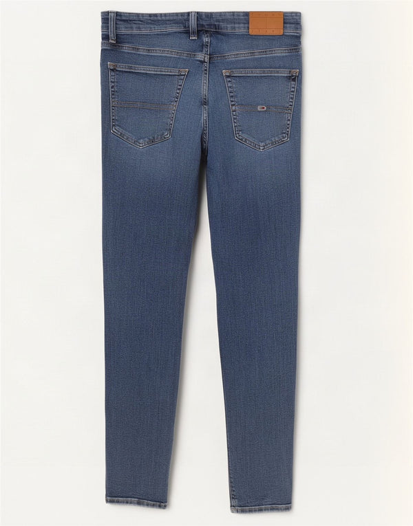 Мужские зауженные зауженные джинсы Tommy Hilfiger Austin W33 L34, синий хлопок
