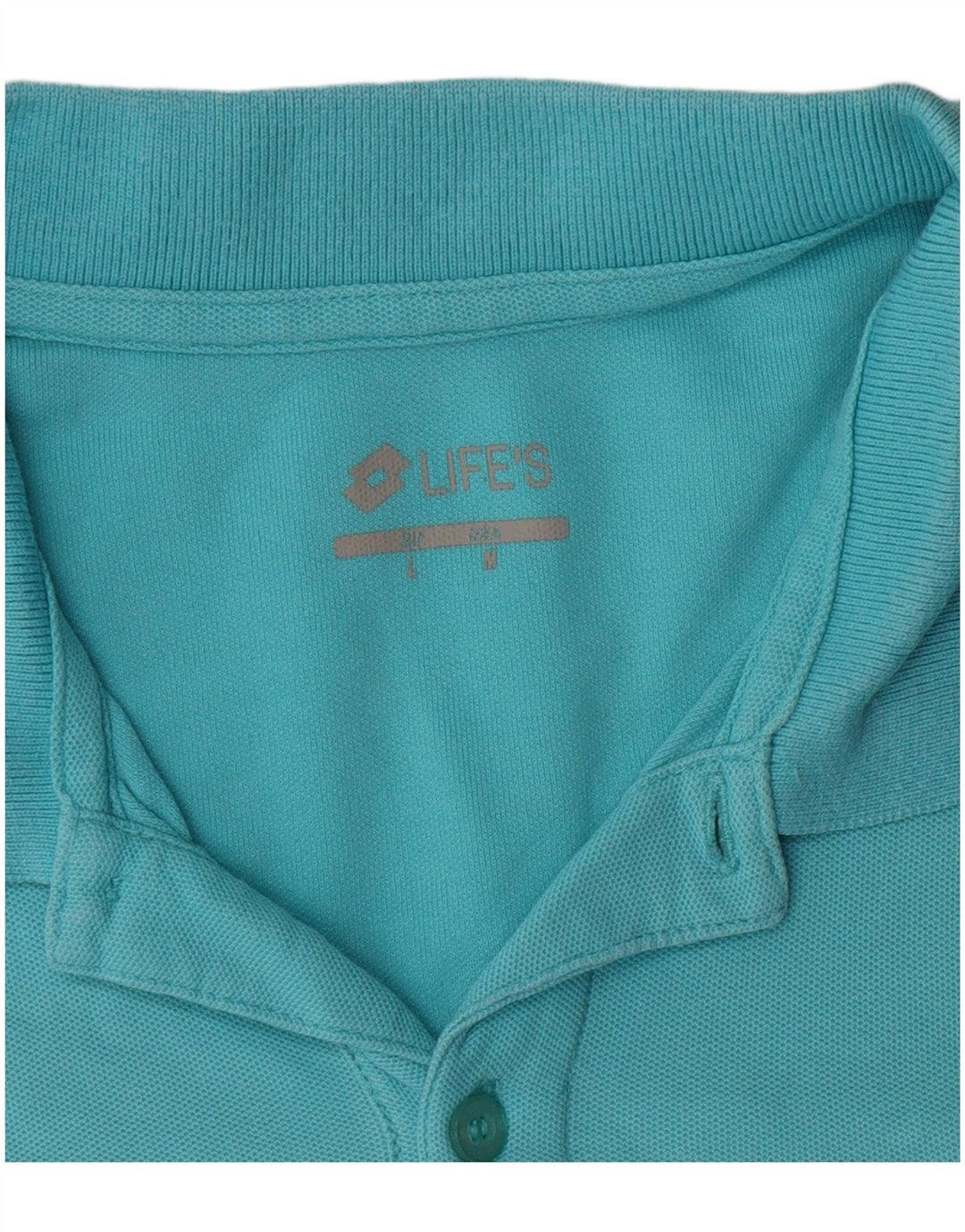 LOTTO Mens Life's Polo Shirt Medium Blue