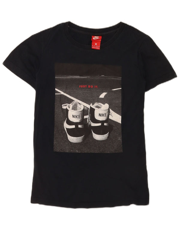 Мужская футболка с рисунком Nike Top XS, темно-синий, хлопок