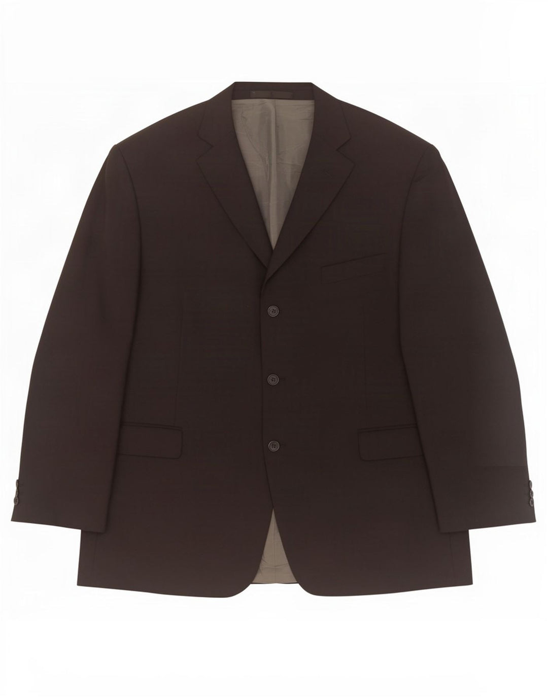 Мужской пиджак с 3 пуговицами Marks & Spencer UK 48 2XL, черный полиэстер