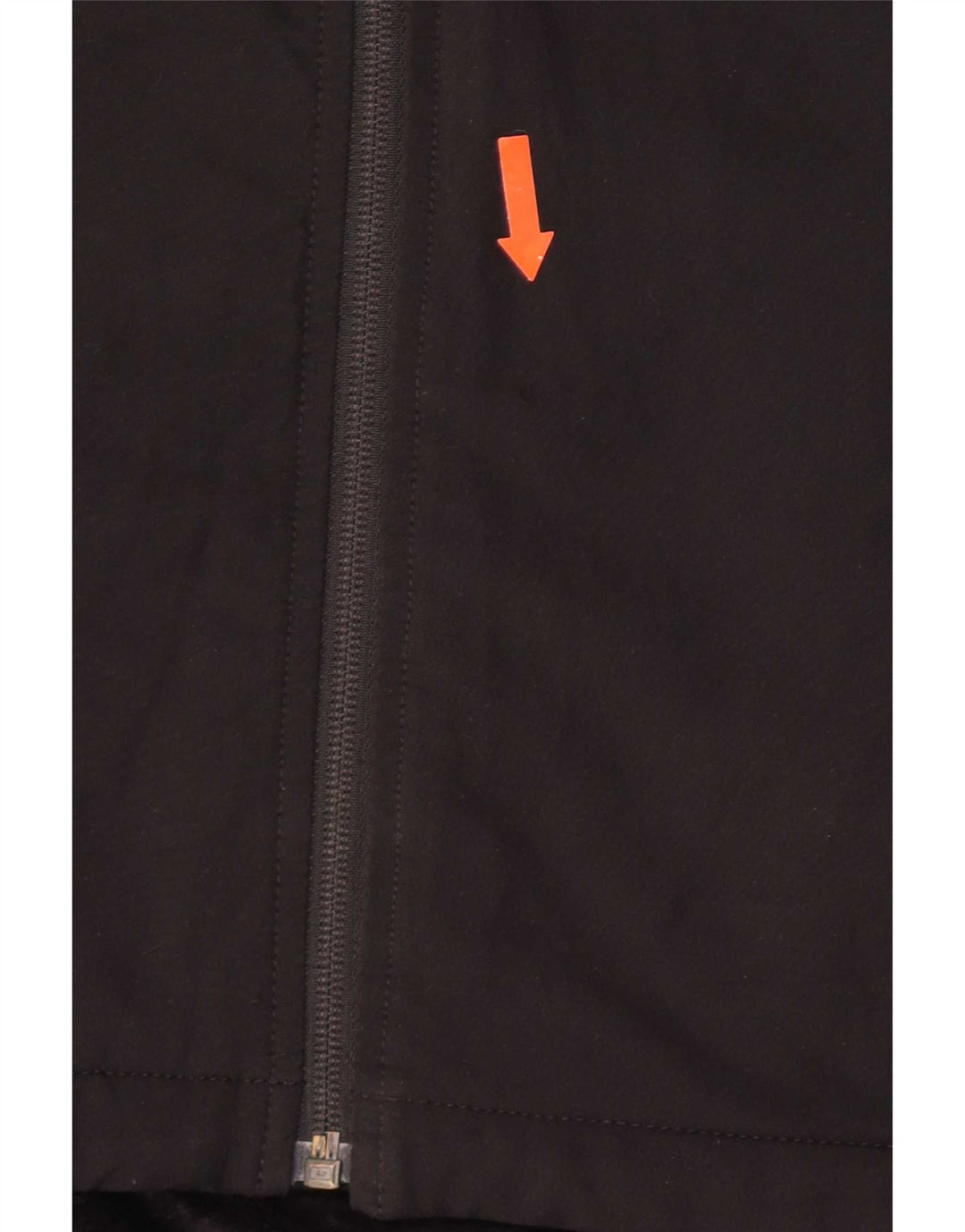 Женская ветровка The North Face из шерпа, Великобритания 10, маленькая, черный полиэстер