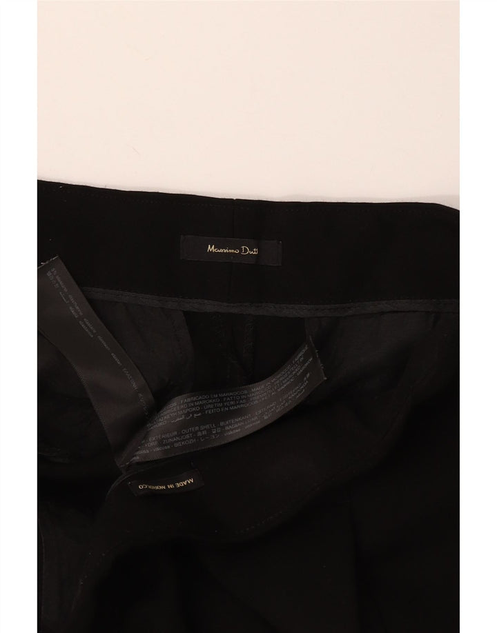 Брюки женские Massimo Dutti Bootcut W34 L32 Черные из вискозы
