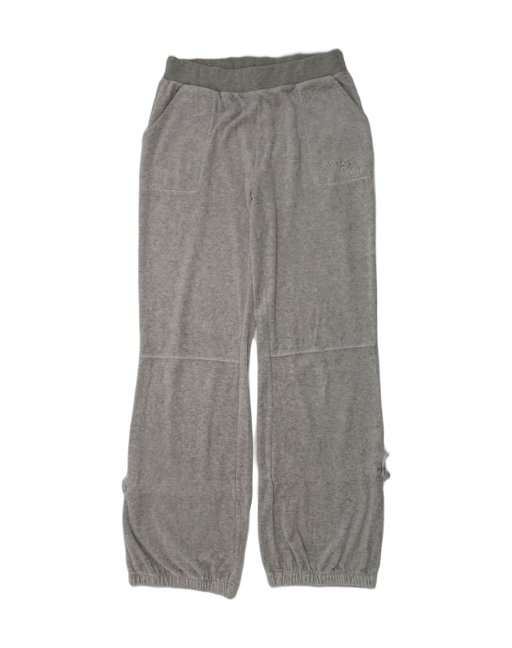 GEOX RESPIRA Girls Tracksuit Trousers 13-14 Years Grey Cotton | Vintage Geox Respira | Thrift | Second-Hand Geox Respira | Used Clothing | Messina Hembry 