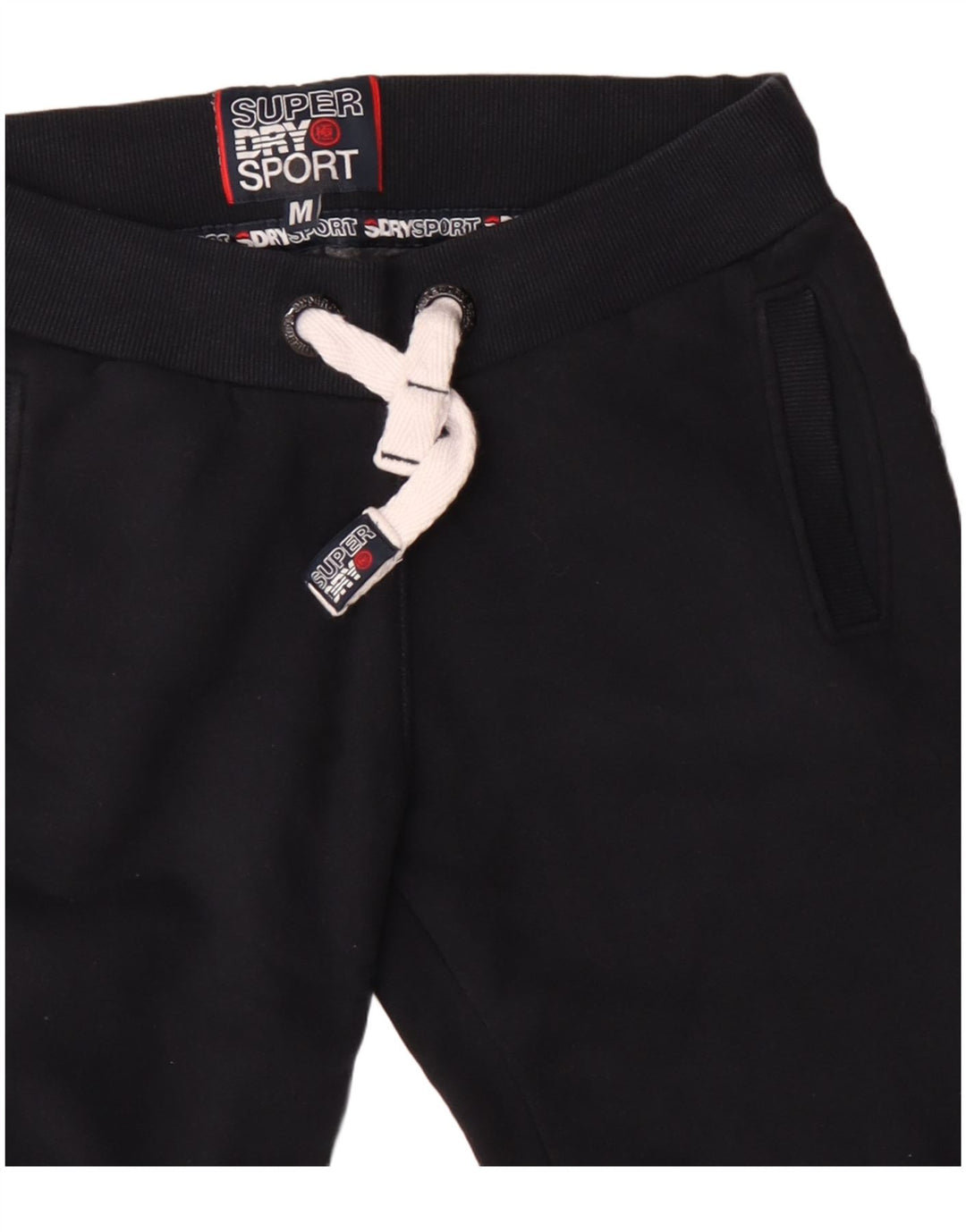 Мужские спортивные брюки с графическим рисунком Superdry, джоггеры, средний темно-синий, хлопок