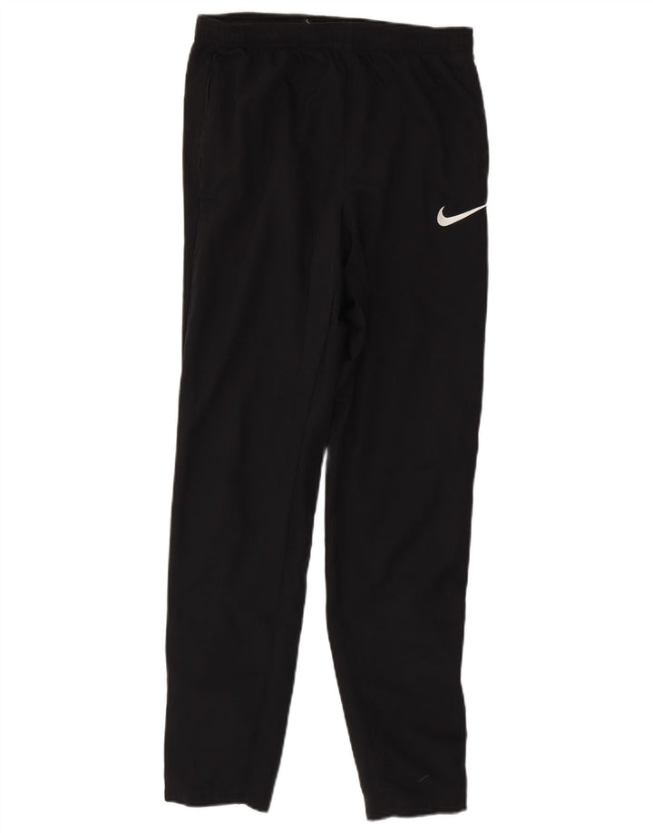 Женские спортивные брюки Nike Dri Fit UK 10, маленькие черные полиэстер