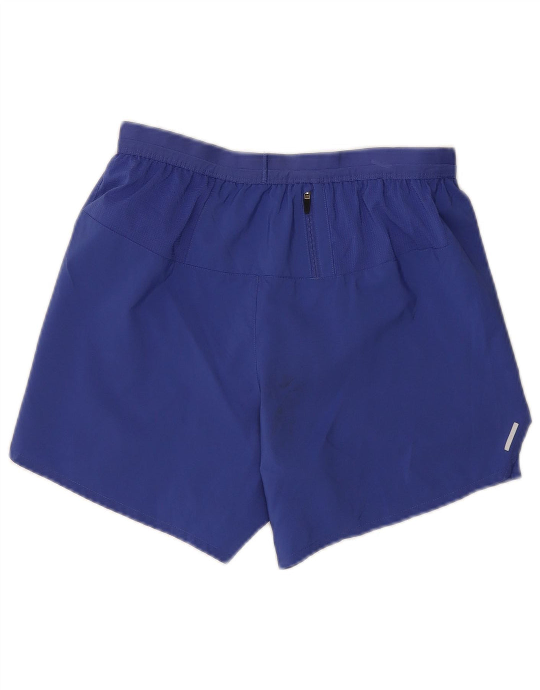 Женские спортивные шорты NIKE Dri Fit, размер UK 12 (M), синие, полиэстер