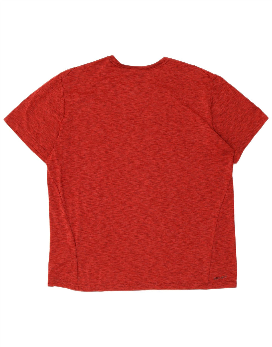 Мужская футболка Nike Dri Fit Top XL, красный полиэстер с крапинками