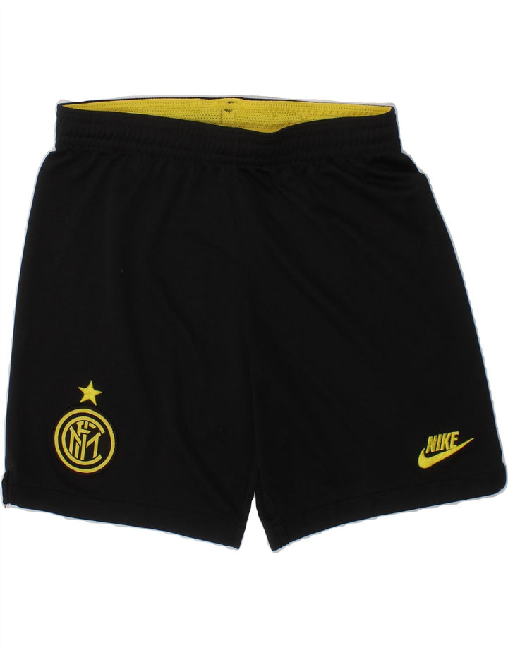 NIKE Boys Dri Fit Sport Shorts 8-9 Years Small Black Vintage Nike and Second-Hand Nike from Messina Hembry 