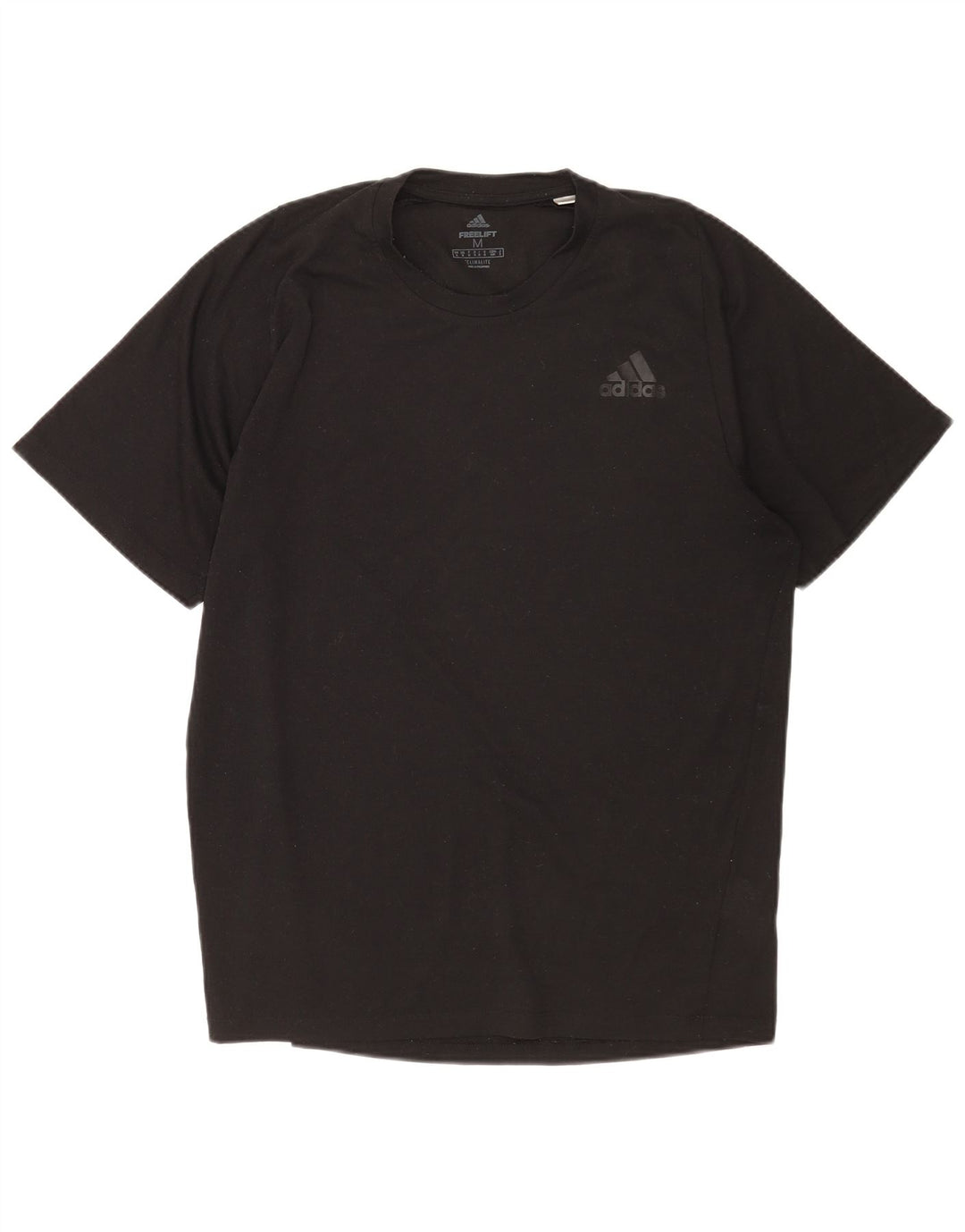 Мужская футболка ADIDAS Climalite, средний черный полиэстер