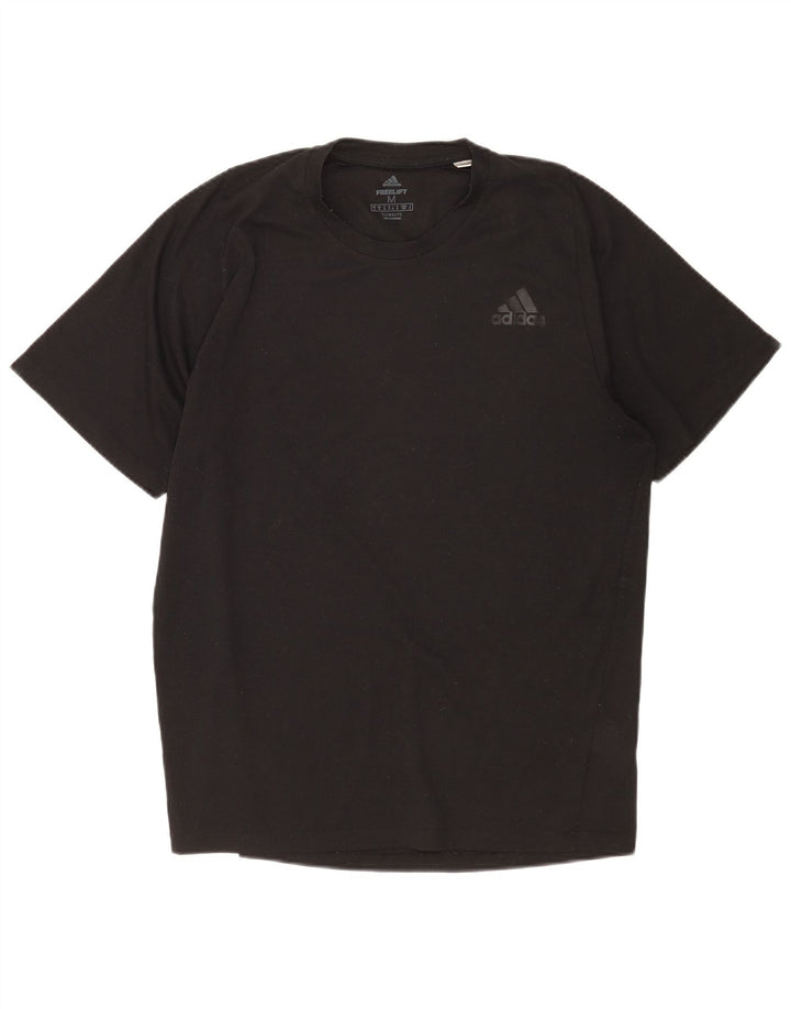 Мужская футболка ADIDAS Climalite, средний черный полиэстер