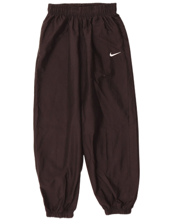 Женские спортивные брюки Nike Joggers UK 10, маленькие черные спортивные штаны из полиэстера