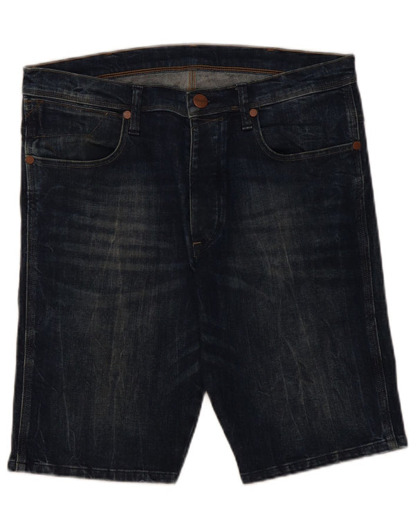 Мужские джинсовые шорты Wrangler Kurt W32, средний синий хлопок