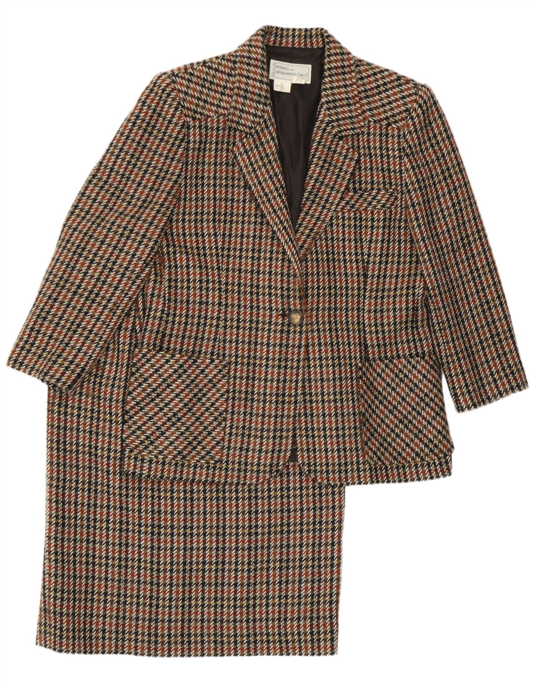 Armando Calo Женский комплект из 2 юбок UK 14 Medium W30 Разноцветный