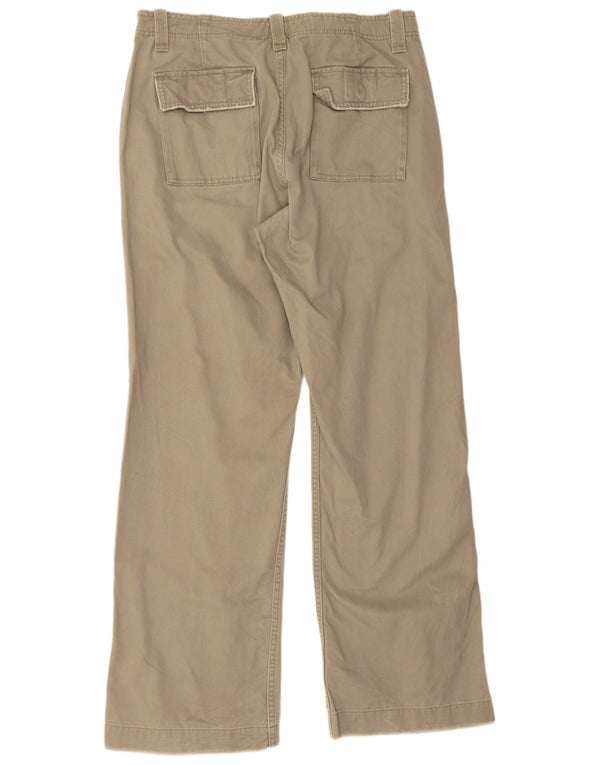 Мужские брюки-чиносы Gap Bootcut W33 L32, цвет хаки, хлопок