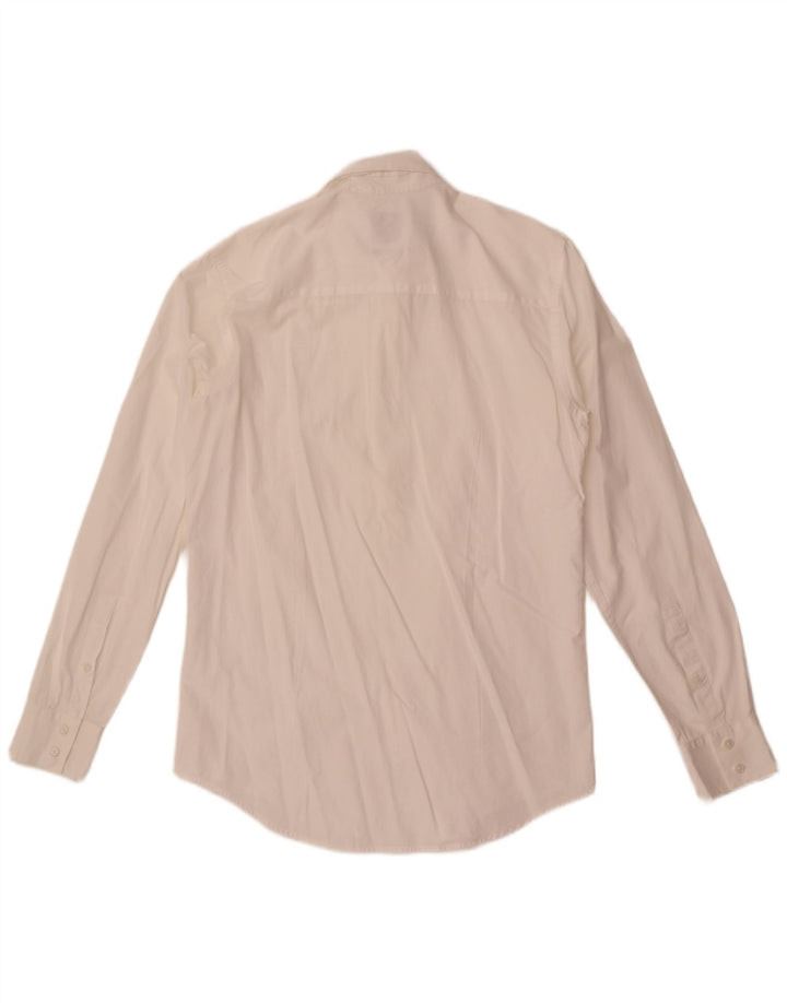 Мужская рубашка приталенного кроя Calvin Klein, маленькая белая