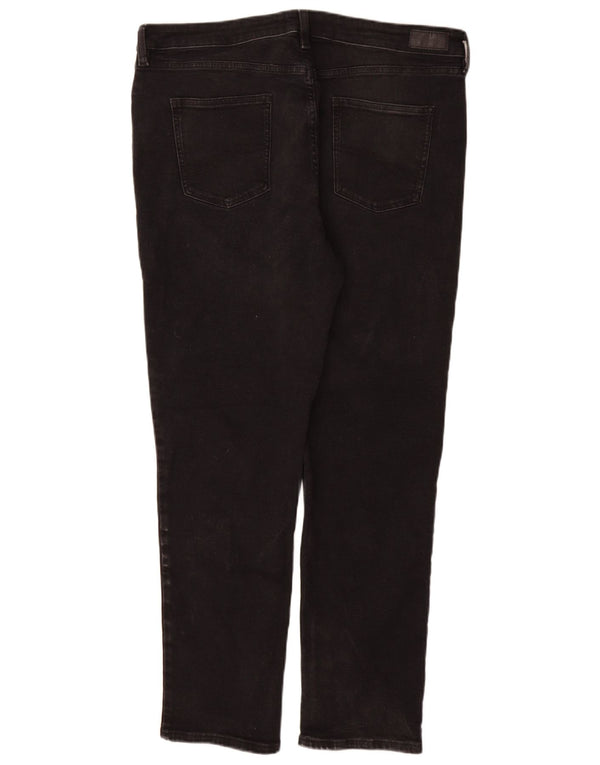 Женские узкие джинсы Fat Face Sway UK 18 XL W38 L30, черный хлопок