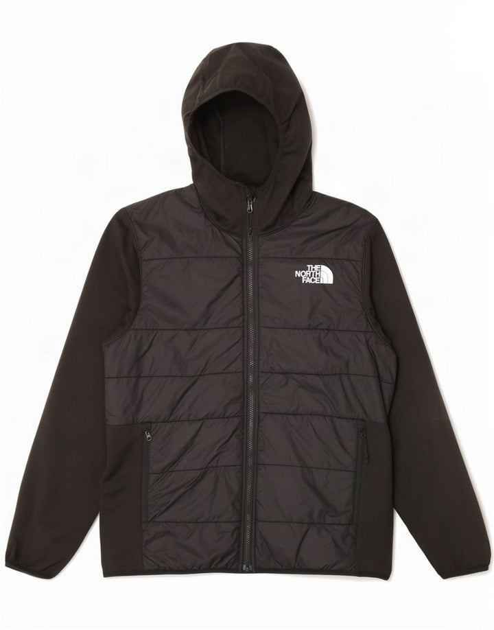 Мужской спортивный костюм с капюшоном The North Face, большая черная куртка