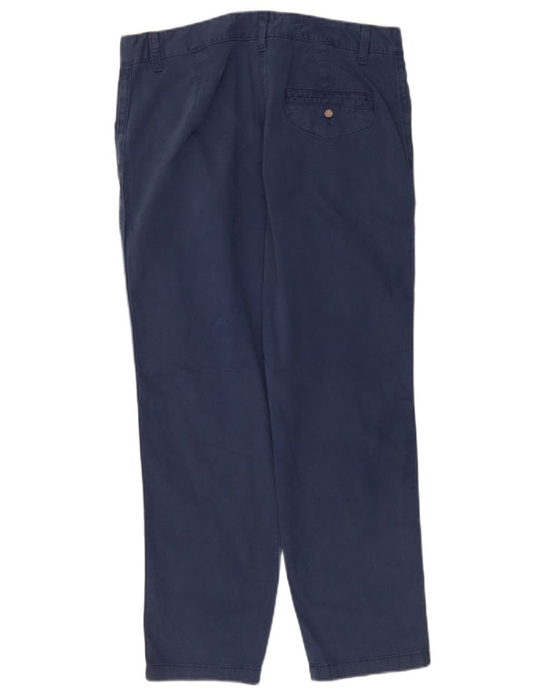 Женские брюки чинос Marks & Spencer UK 12 Medium W30 L26 Темно-синие