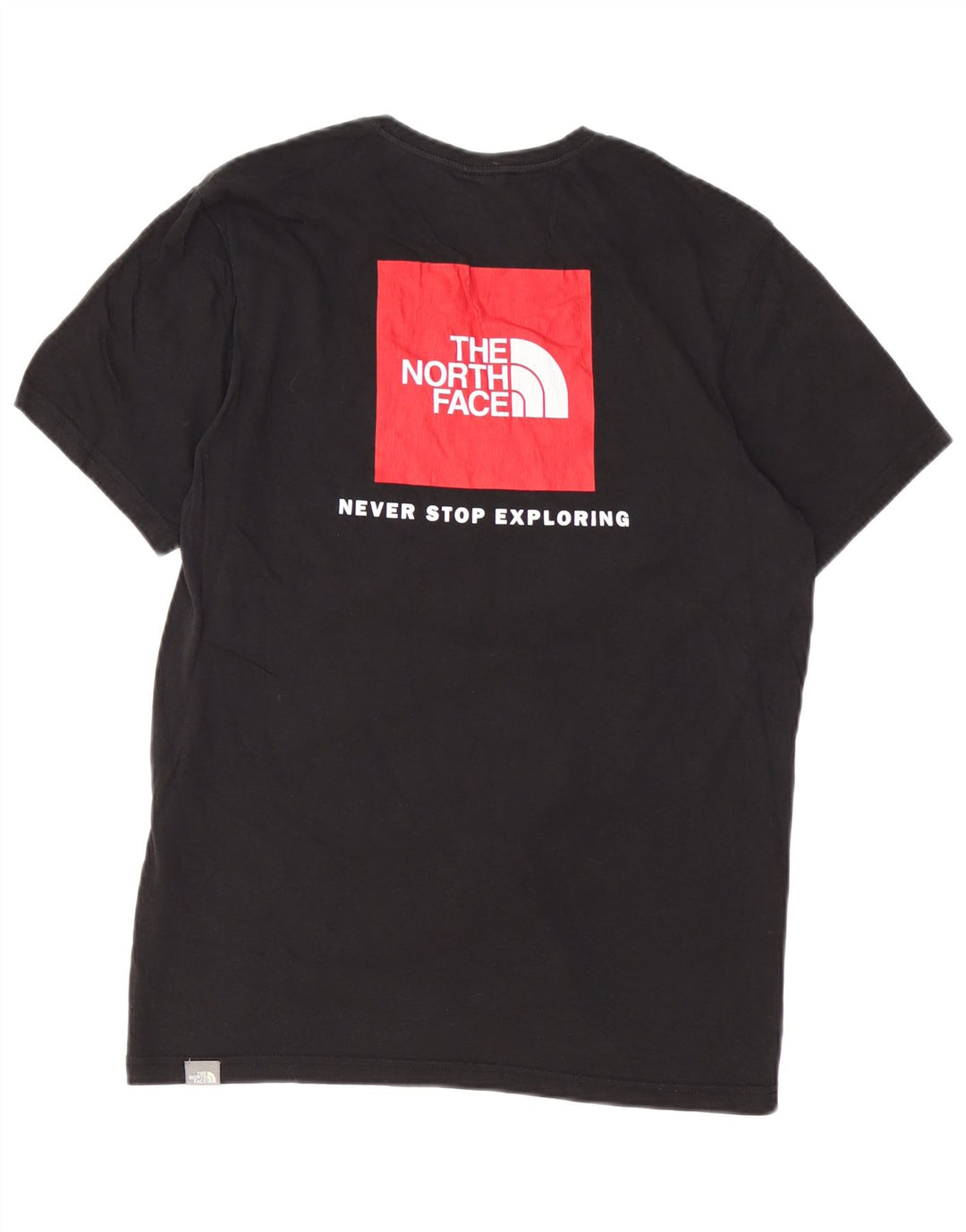 Мужская футболка с рисунком The North Face, средний черный