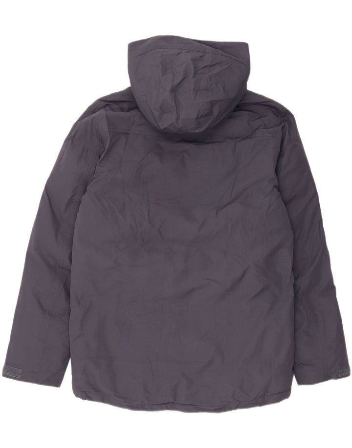 MOUNTAIN WAREHOUSE Мужская стеганая куртка с капюшоном UK 38 Средний Темно-Синий
