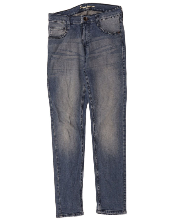 PEPE Jeans Женские Vapor Tapered W30 L31 Синий хлопок