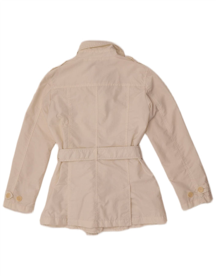 Тренч Woolrich для девочек 9-10 лет, белый