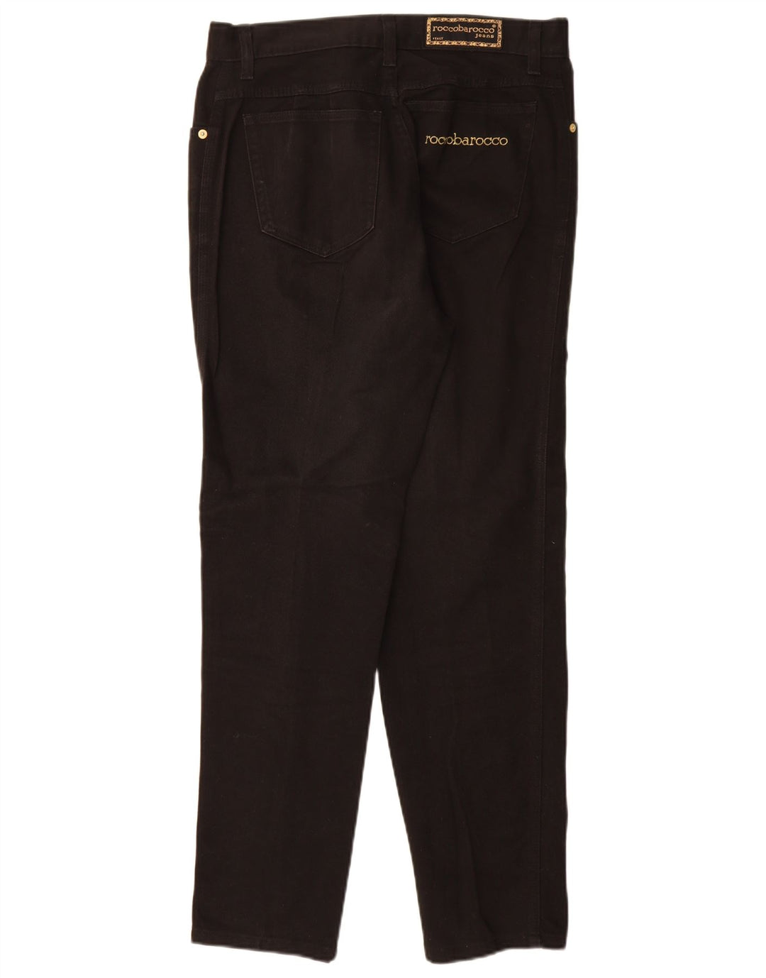 Женские зауженные джинсы Roccobarocco EU 40 Medium W32 L30 Черные